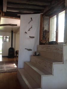 19 fond piece devant, escalier